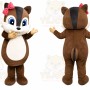Brown Chipmunk Mascot Costume