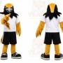 Black Yellow Bird Mascot Costume