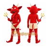 Red Devil Mascot Costume
