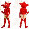 Red Devil Mascot Costume