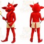 Red Devil Mascot Costume