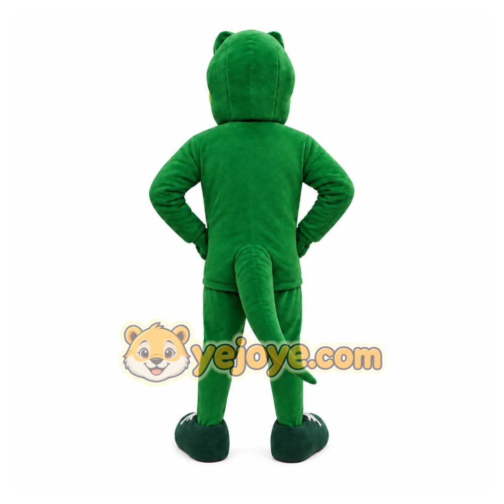 Green Crocodile Mascot Costume