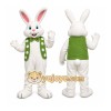 White Rabbit Green Vest Mascot Costume White Rabbit Green Vest Mascot Costume