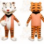 White Tiger Mascot Costume