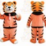 Orange Tiger Mascot Costume