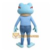 Blue Frog Mascot Costume