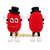 Red Heart Character Mascot Costume Red Heart Character Mascot Costume