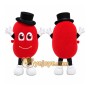 Red Heart Character Mascot Costume