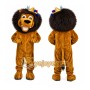 Lion Brown Suit Mascot Costume