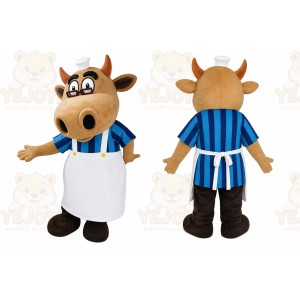 Chef Bull Mascot Costume