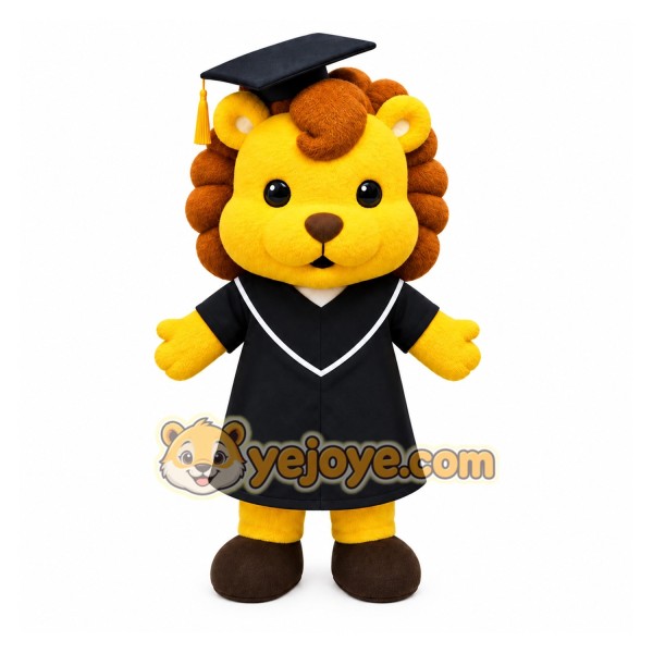 Graduate Lion Mascot Costume