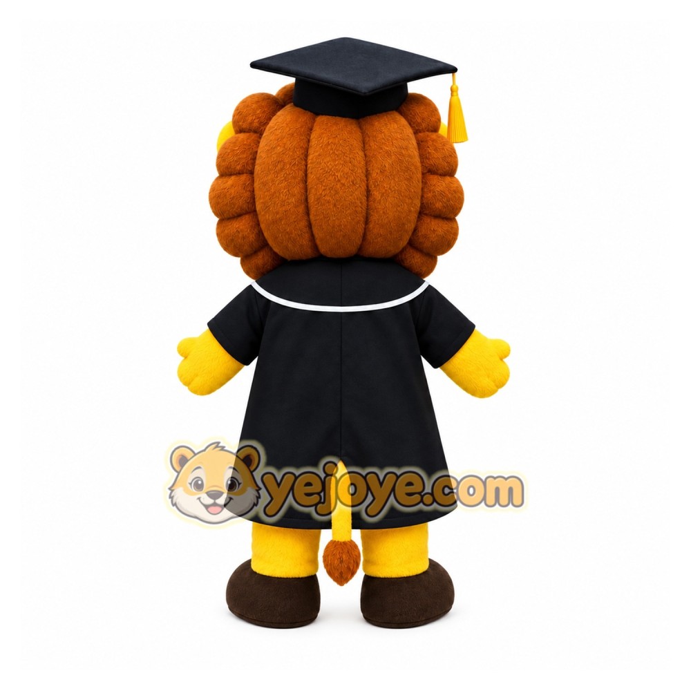 Graduate Lion Mascot Costume