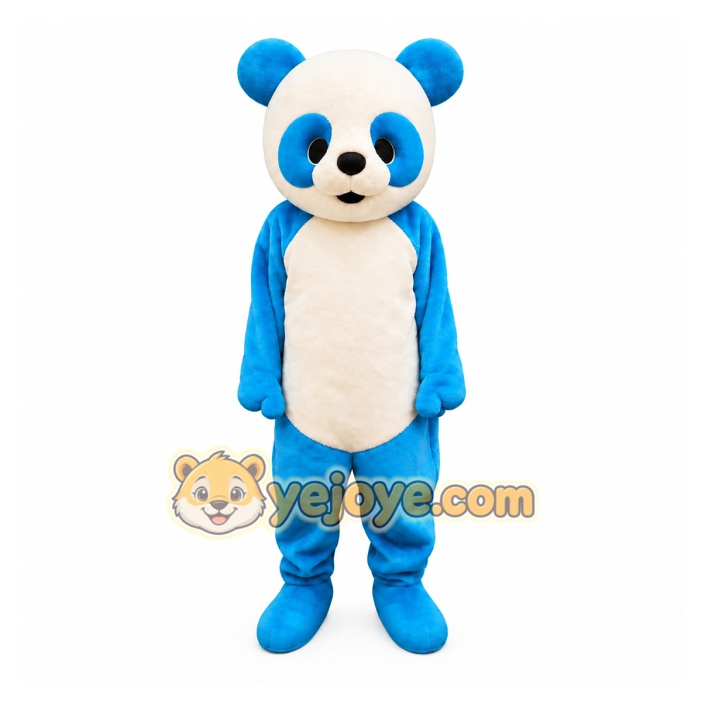 Blue Bear Mascot Costume Blue Bear Mascot Costume