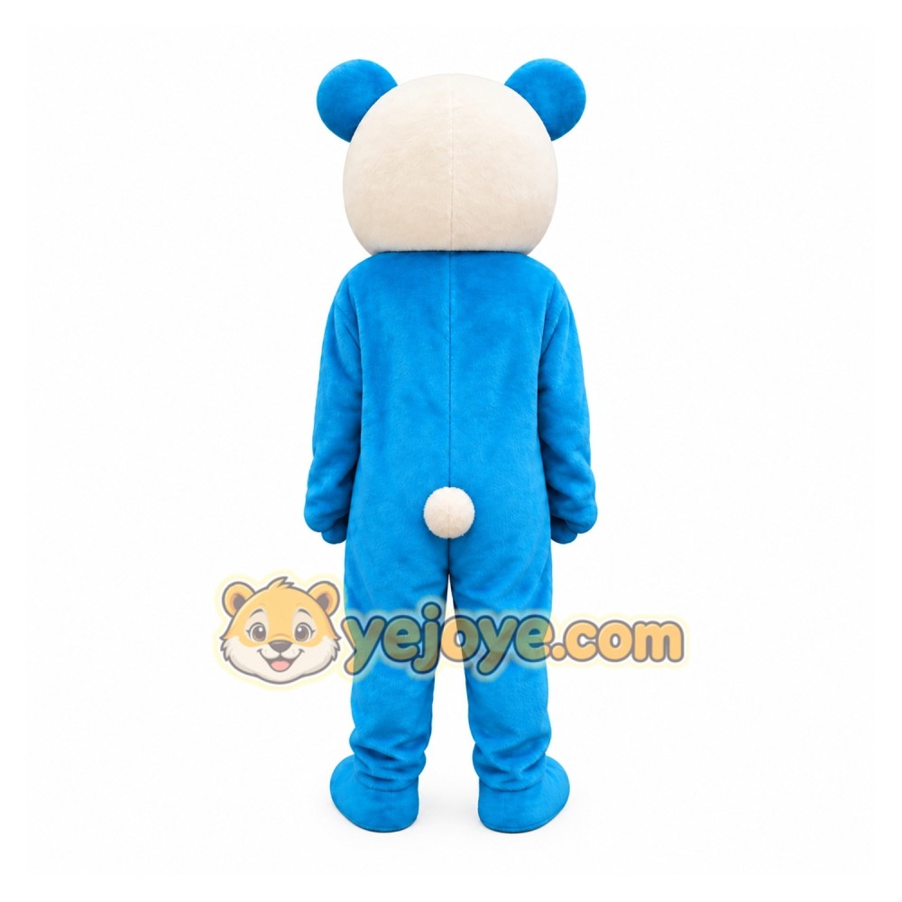 Blue Bear Mascot Costume Blue Bear Mascot Costume