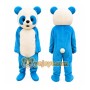 Blue Bear Mascot Costume