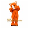 Orange Rhino Mascot Costume