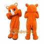 Orange Rhino Mascot Costume