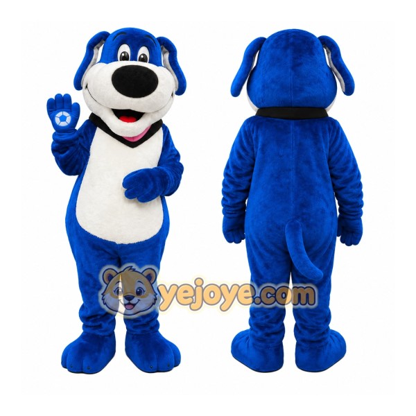 Blue Puppy Mascot Costume