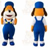 Orange Puppy Mascot Costume