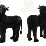 Black Bull Mascot Costume