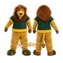 Lion Green Shirt Mascot Costume