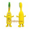 Yellow Toothbrush Mascot Costume