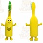 Yellow Toothbrush Mascot Costume