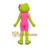 Pink Frog Dress Mascot Costume