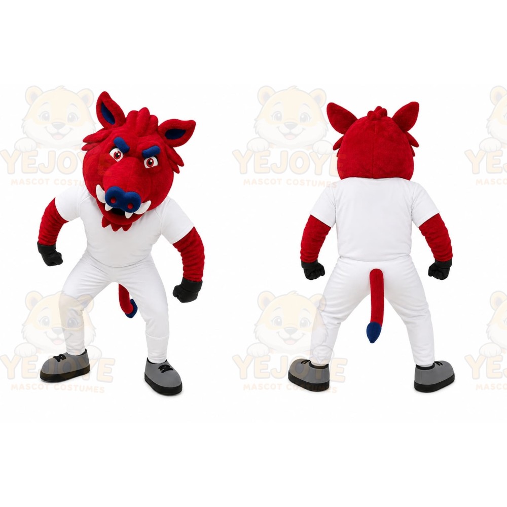 Red Devil Sports Mascot Costume