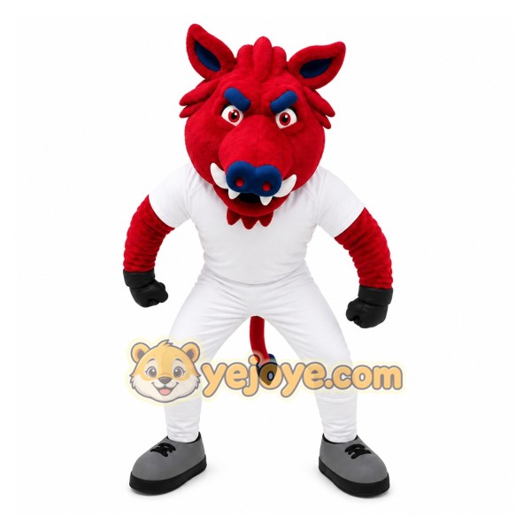 Red Devil Sports Mascot Costume Red Devil Sports Mascot Costume