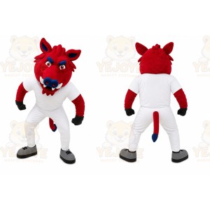 Red Devil Sports Mascot Costume
