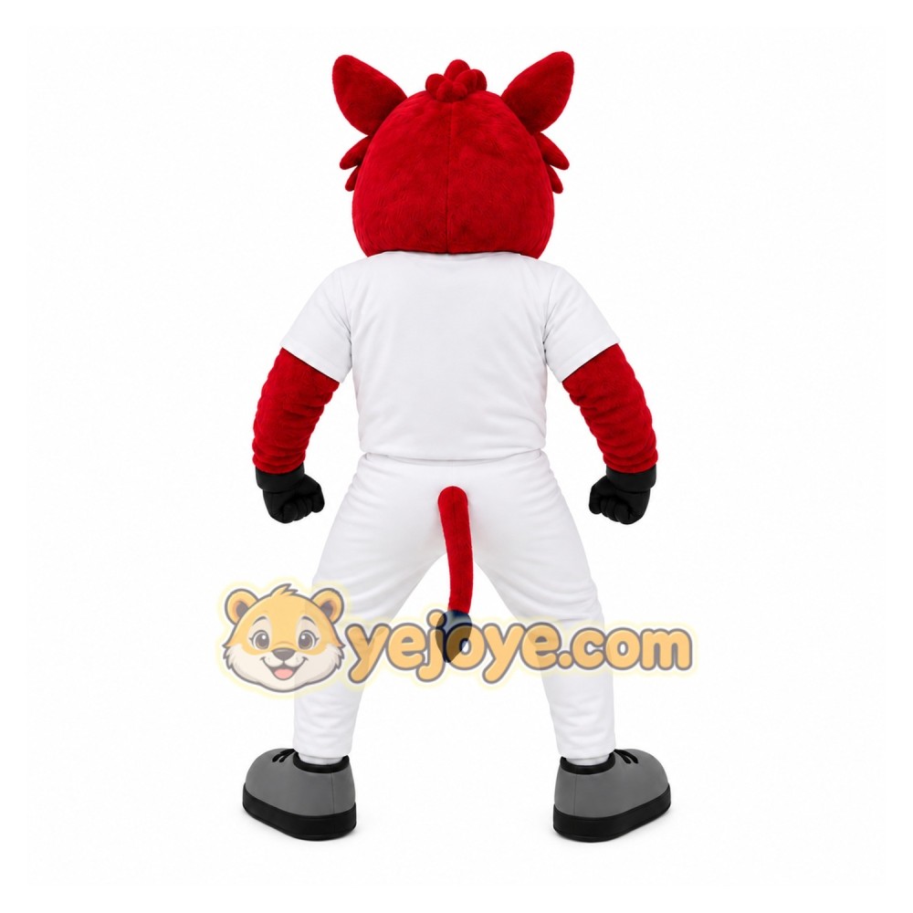 Red Devil Sports Mascot Costume Red Devil Sports Mascot Costume