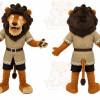 Lion Tan Shirt Mascot Costume
