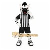 Zebra Referee Mascot Costume Zebra Referee Mascot Costume