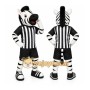 Zebra Referee Mascot Costume