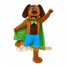 Dog Green Cape Mascot Costume
