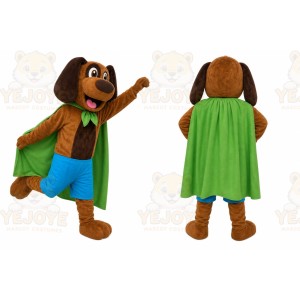 Dog Green Cape Mascot Costume