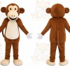 Brown Monkey Mascot Costume