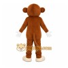 Brown Monkey Mascot Costume Brown Monkey Mascot Costume