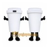 White Bucket Mascot Costume