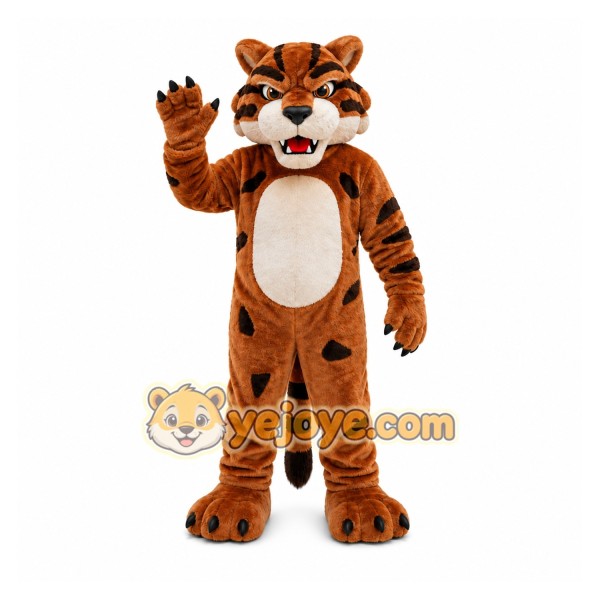 Orange Tiger Mascot Costume