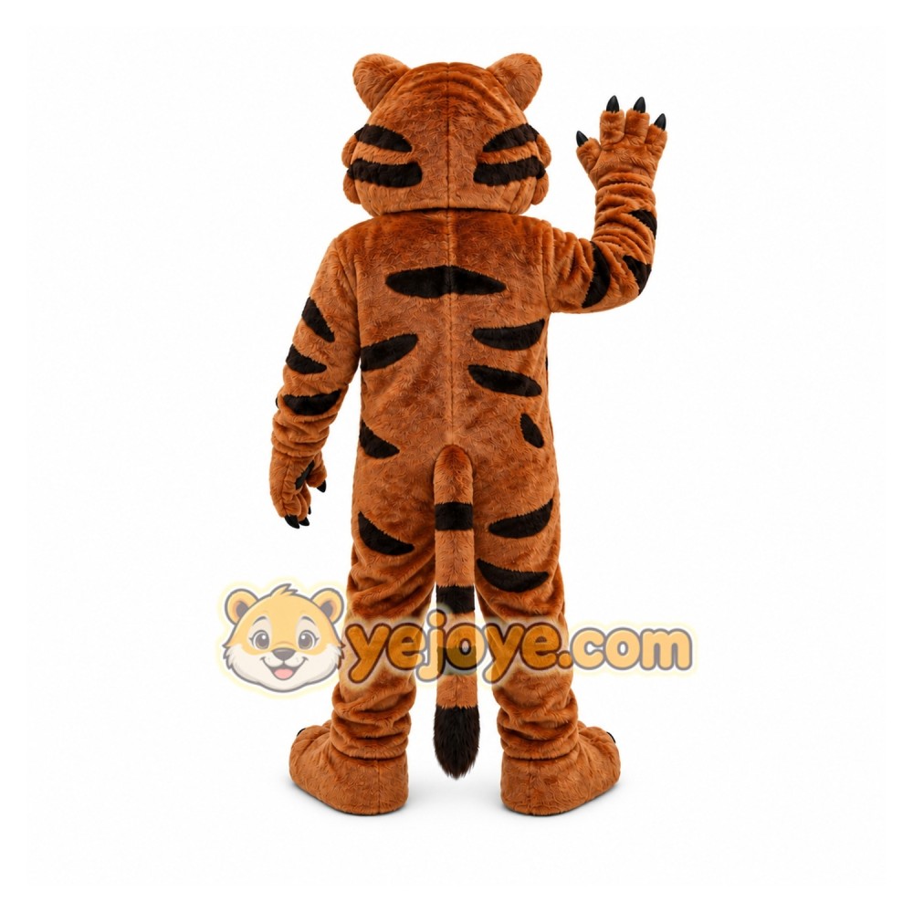 Orange Tiger Mascot Costume Orange Tiger Mascot Costume
