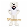 White Dog Suit Mascot Costume