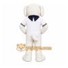 White Dog Suit Mascot Costume