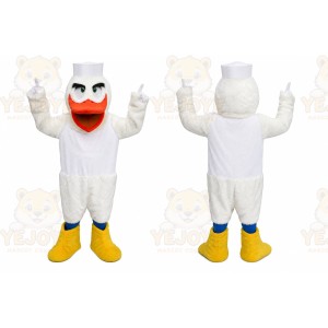 White Duck Mascot Costume