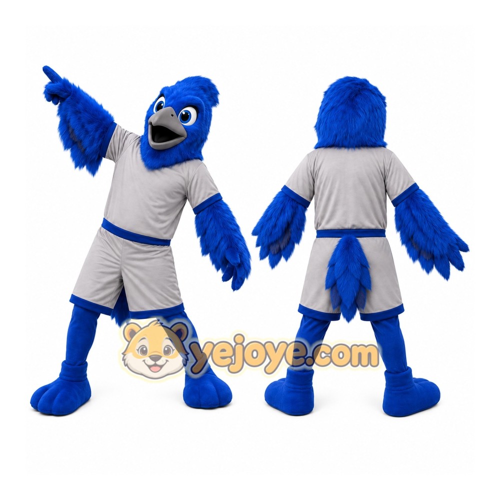 Blue Bird Cape Mascot Costume Blue Bird Cape Mascot Costume
