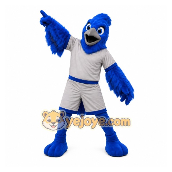Blue Bird Cape Mascot Costume
