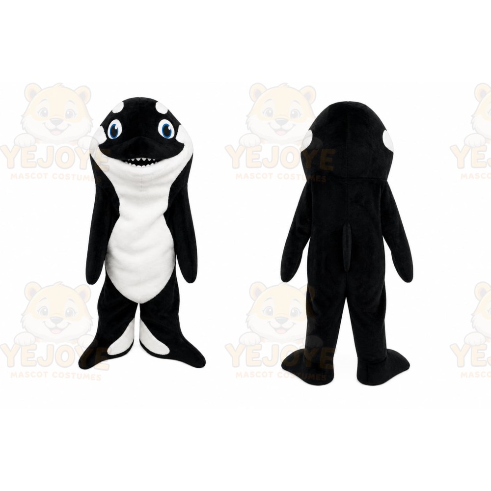 Black Penguin Mascot Costume