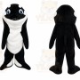 Black Penguin Mascot Costume