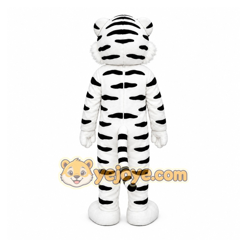 White Tiger Mascot Costume White Tiger Mascot Costume
